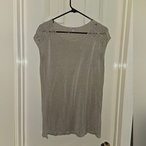 Guess Beige Sleeveless Top